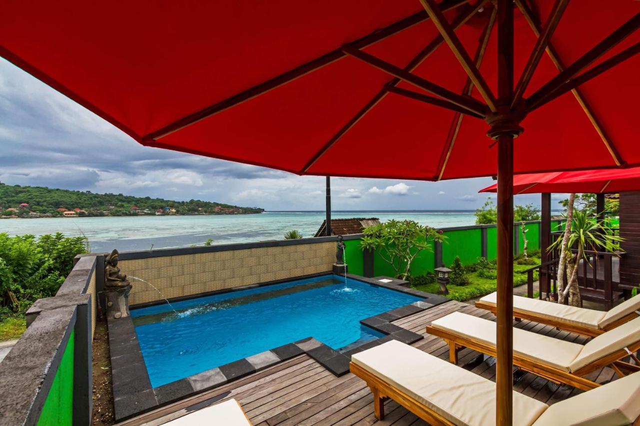 Pula Huts Lembongan Hotel Ceningan Island Bagian luar foto
