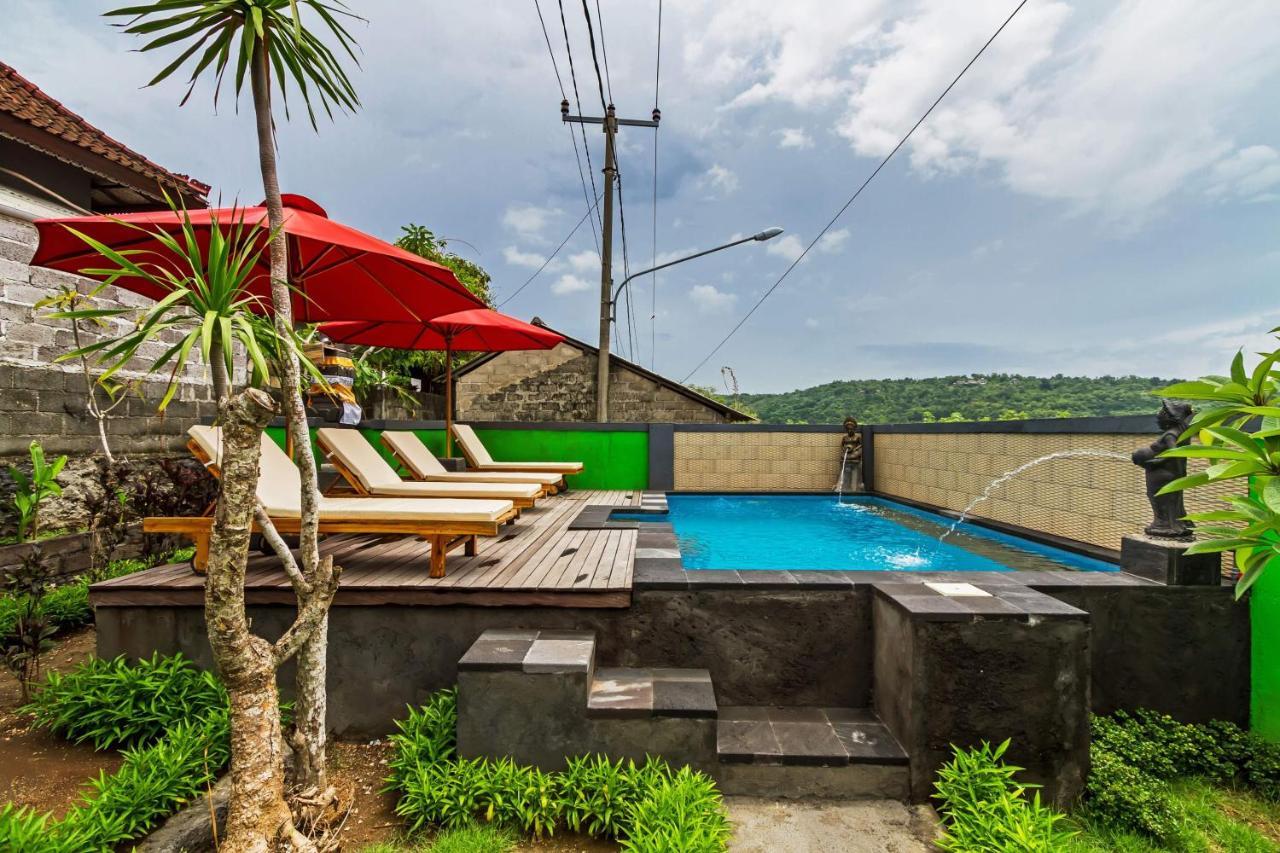 Pula Huts Lembongan Hotel Ceningan Island Bagian luar foto