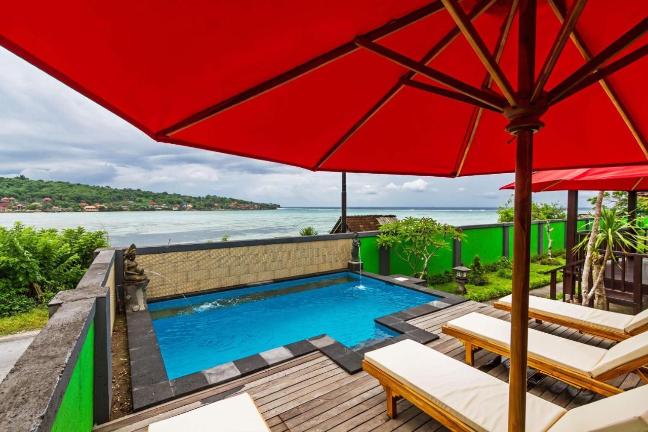 Pula Huts Lembongan Hotel Ceningan Island Bagian luar foto