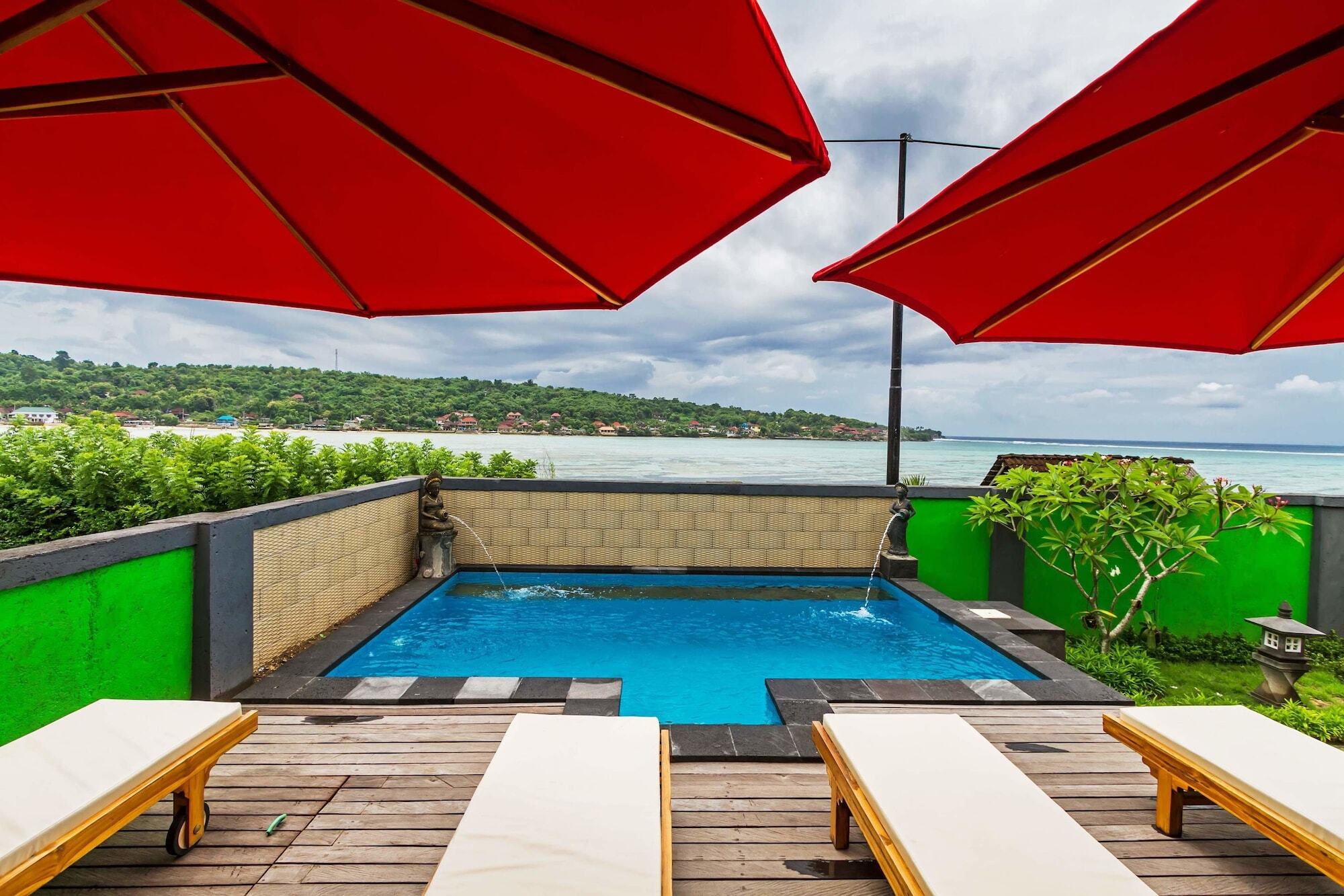Pula Huts Lembongan Hotel Ceningan Island Bagian luar foto